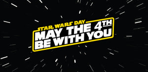 Star Wars Day. May the 4th be with you!