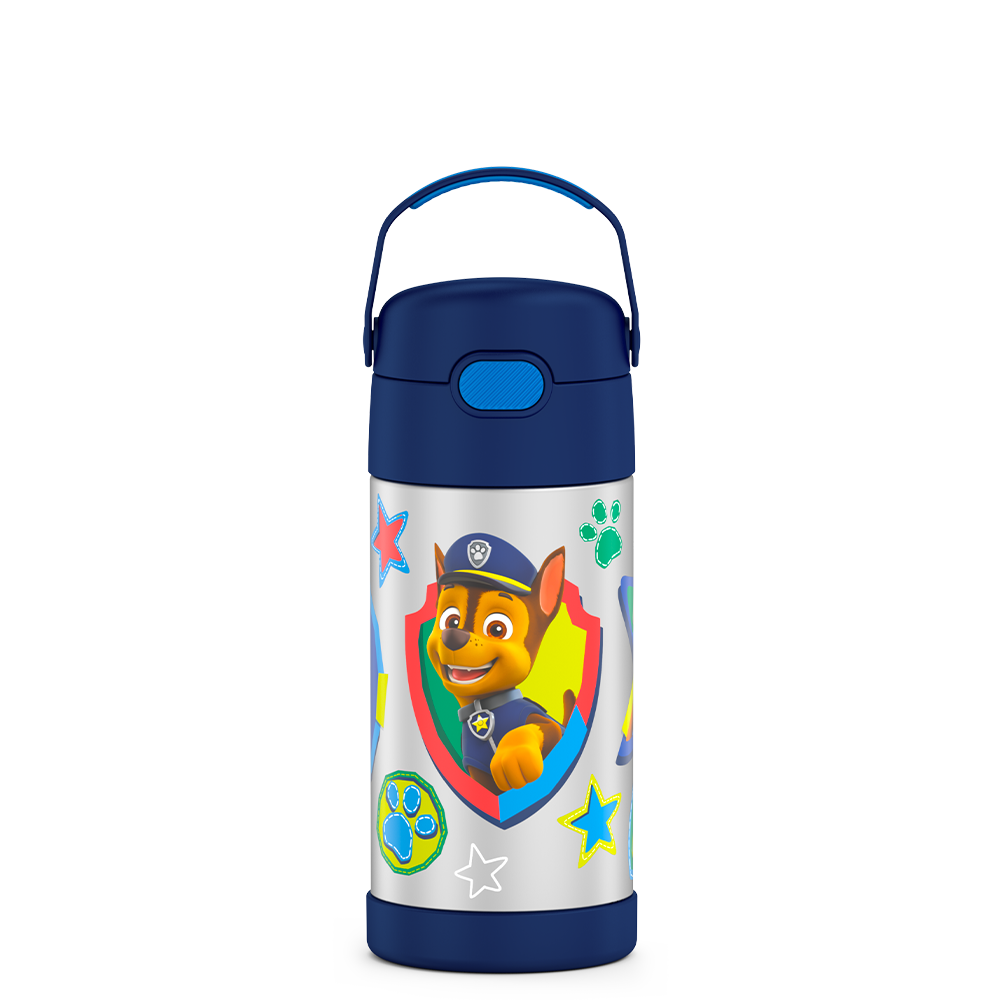 Thermos Funtainer Paw Patrol 12oz Kids Thermos 12 Hr Cold Pop Up Lid With  Straw