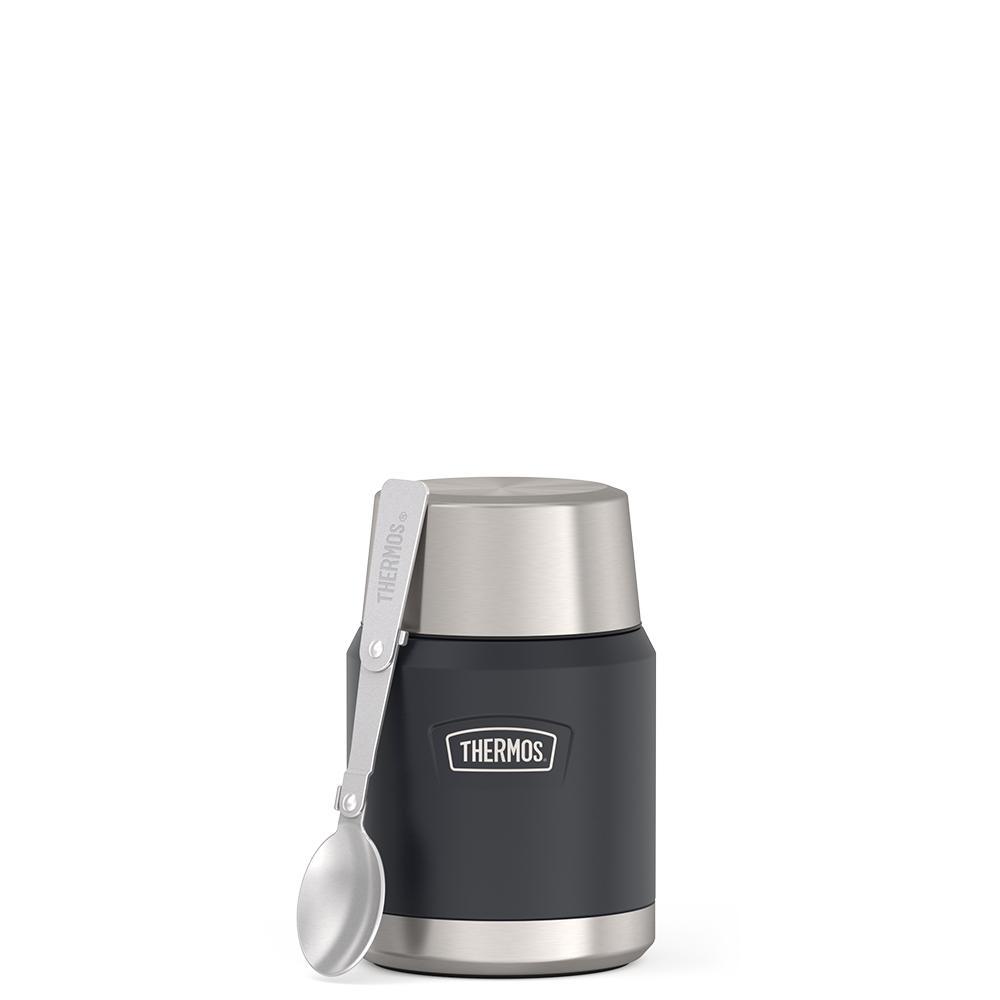  Food thermos with folding spoon and cup 470 ml