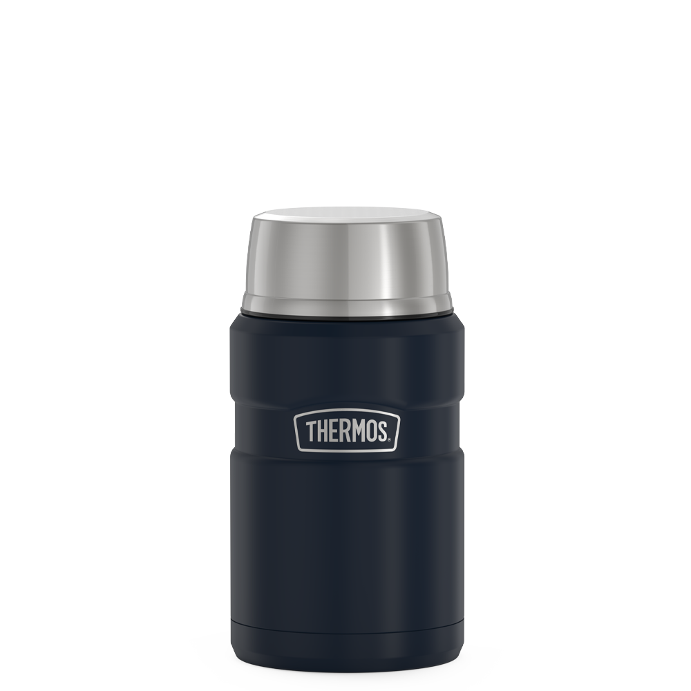 Thermos 24 oz. Glacier Blue Stainless Steel Food Jar with Spoon
