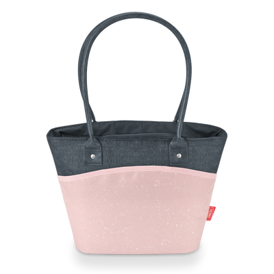 9 CAN TOTE COLOR BLOCK PINK