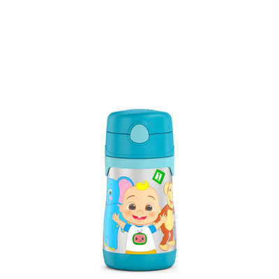 10 ounce Thermos Kids water bottle, Cocomelon characters