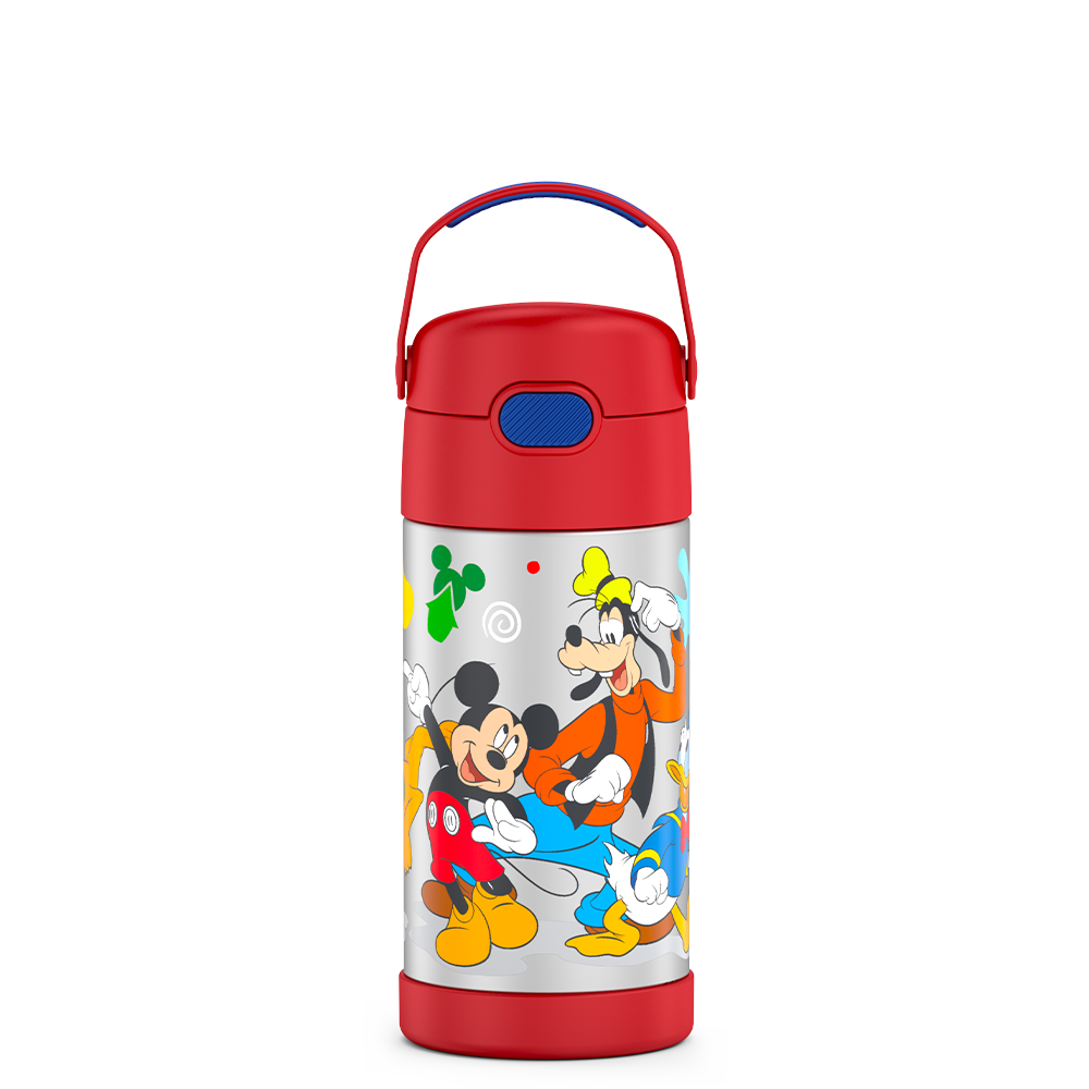 Review Thermos Funtainer 12 oz Kids Water Bottle with Straw EASY