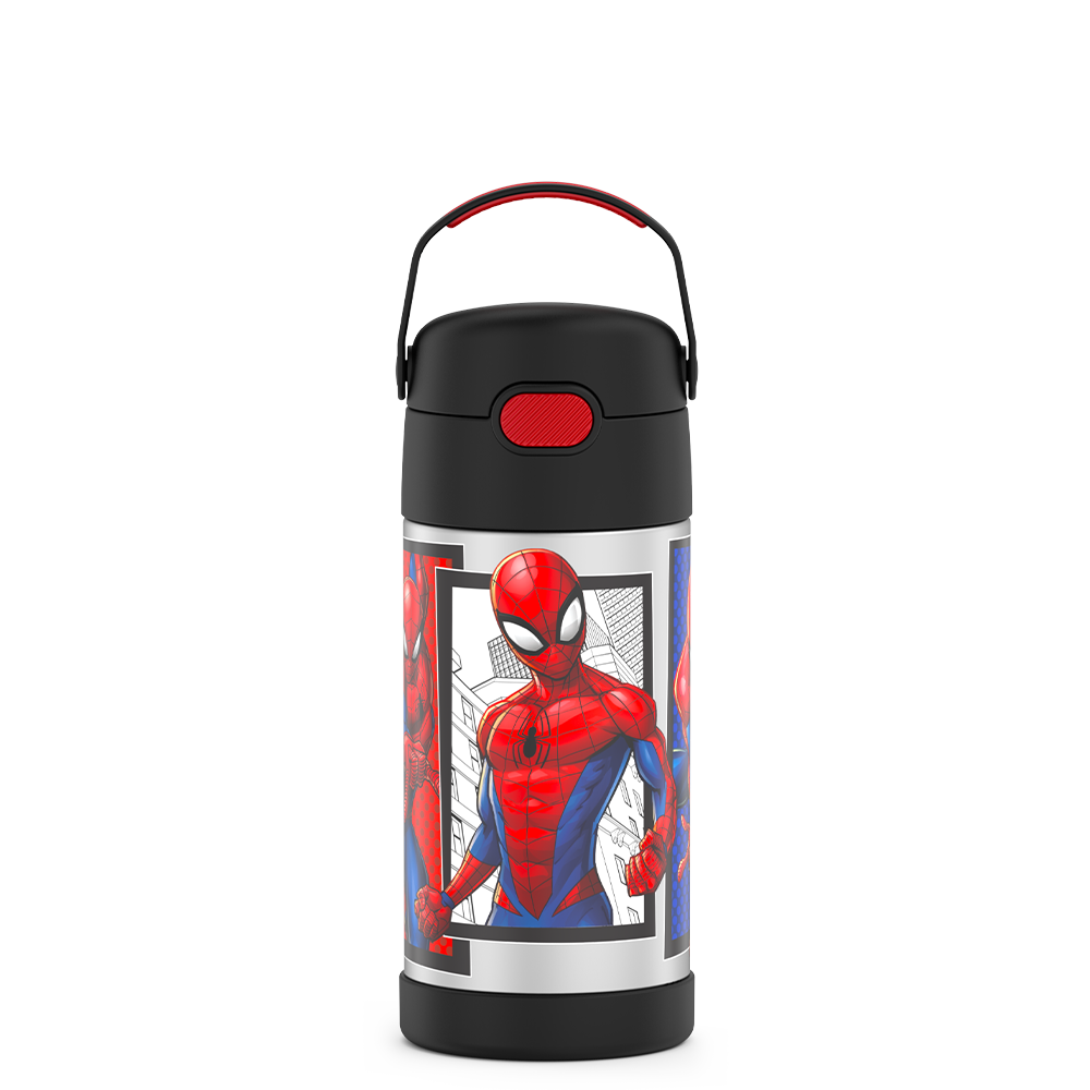 Marvel Spider-Man Thermos Funtainer 12oz Bottle New Fast PRIORITY Ship