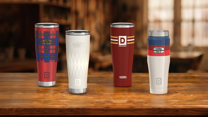 Meet the Thermos® x Duke Cannon™ Collection: Built for the Grill. Ready for Anywhere.