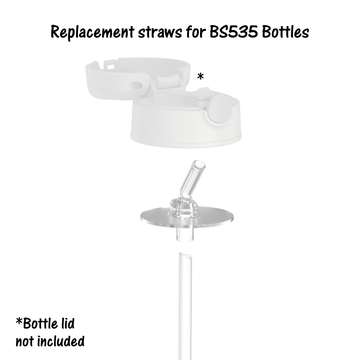 10oz THERMOS® KIDS BOTTLE REPLACEMENT STRAWS 2-PACK