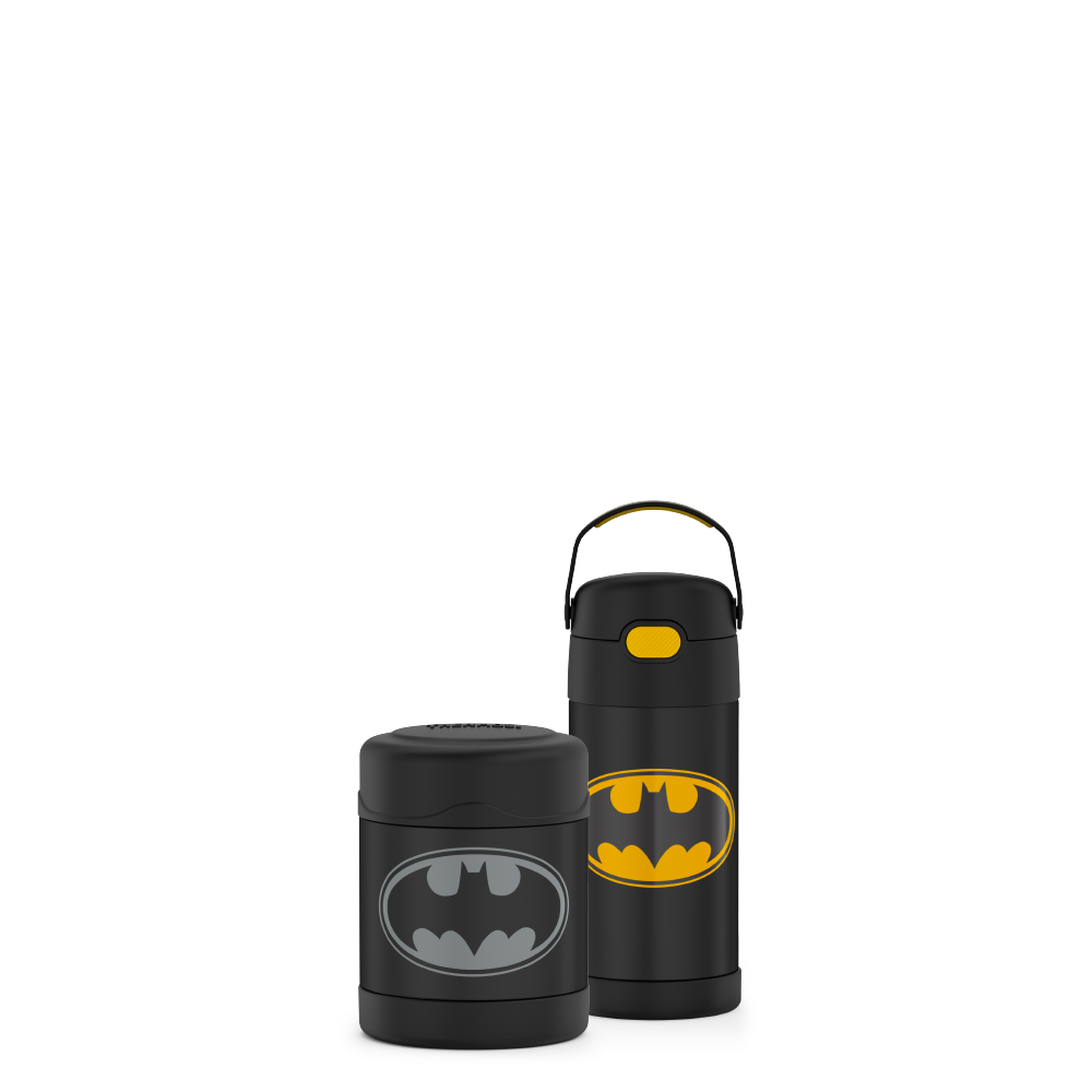 Batman Bundle - 12oz FUNtainer® Water Bottle and 10oz FUNtainer® Food Jar