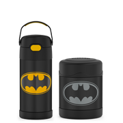 Batman Bundle - 12oz FUNtainer® Water Bottle and 10oz FUNtainer® Food Jar thumbnail