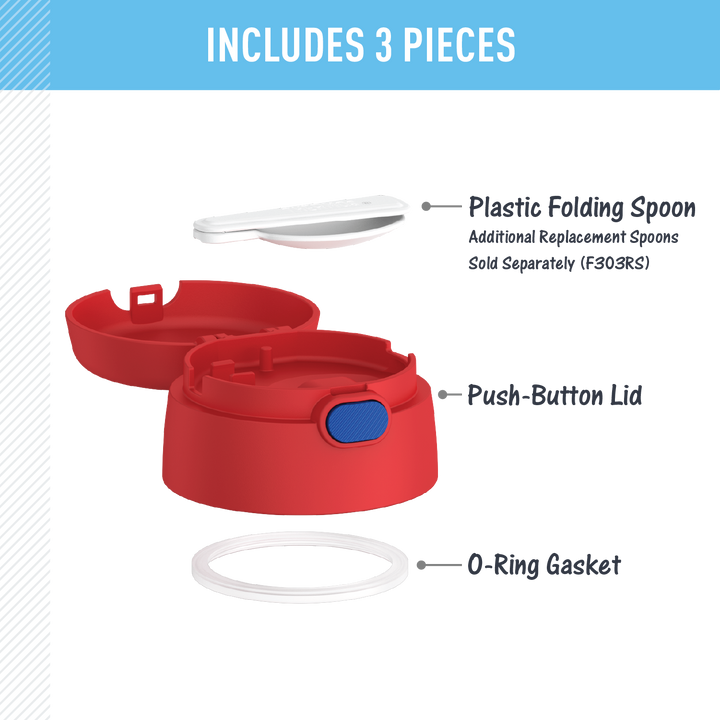 FUNTAINER® FOOD JAR - REPLACEMENT LID