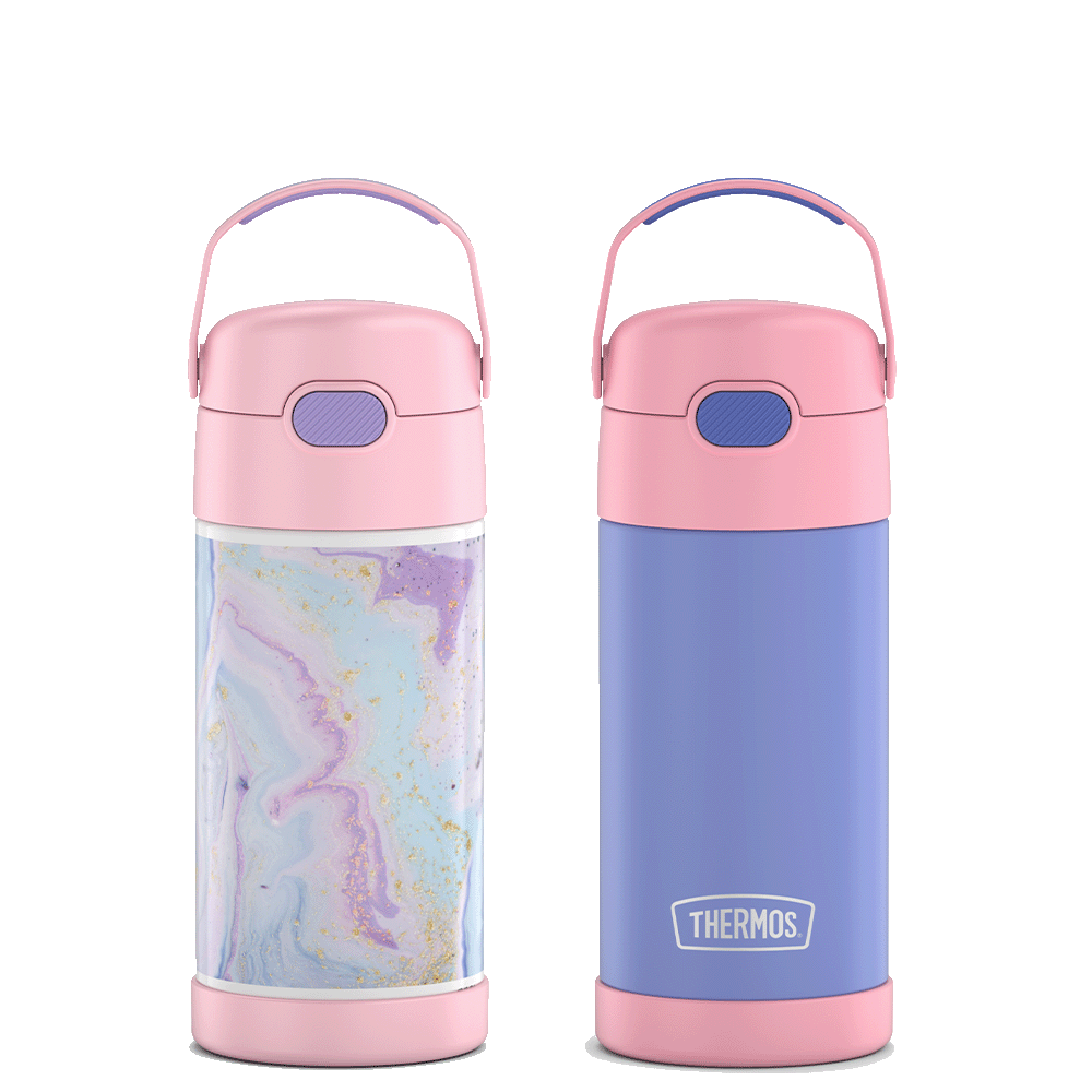 12oz FUNtainer Water Bottles Dreamy & Pink/Purple Bundles