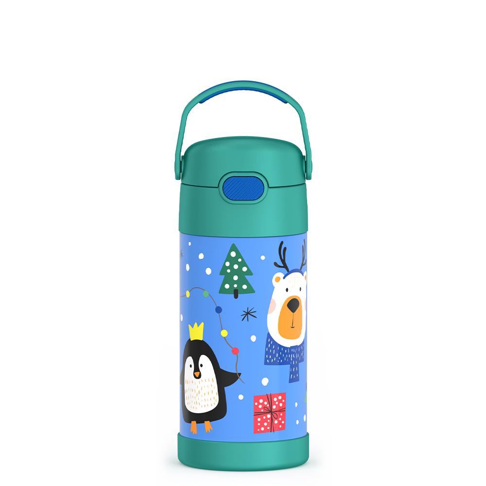 12oz FUNTAINER® WATER BOTTLE PENGUIN