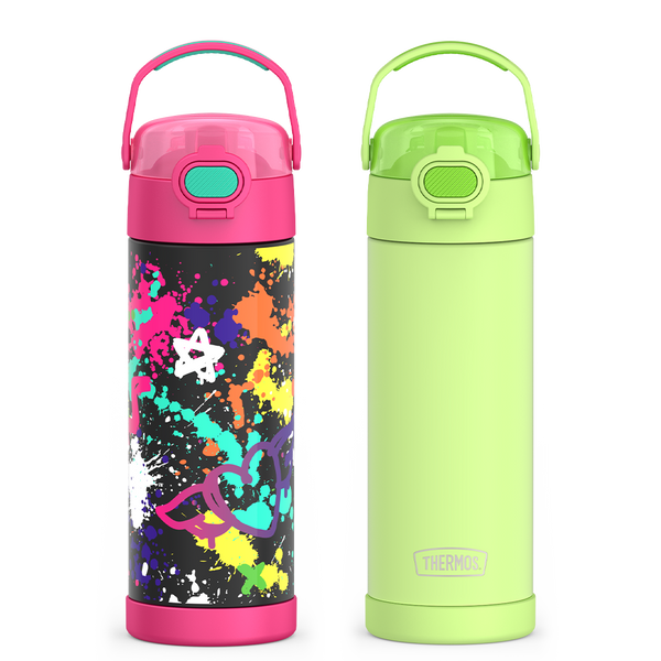 16oz FUNtainer® Water Bottles with Locking Bundle | Thermos