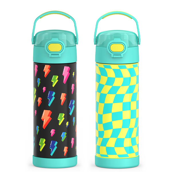 16oz FUNtainer® Water Bottles with Locking Bundle | Thermos