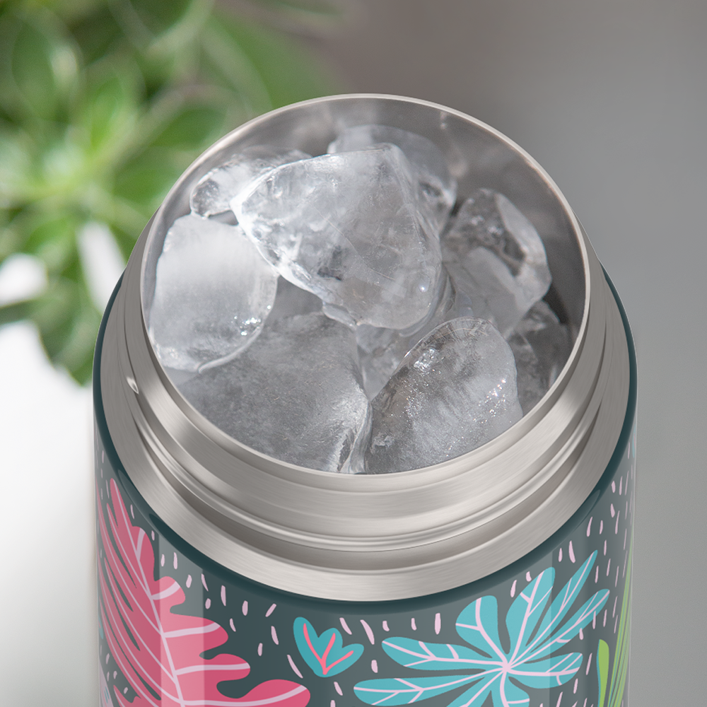 16oz FUNtainer® Water Bottle Patterns with Locking Lid