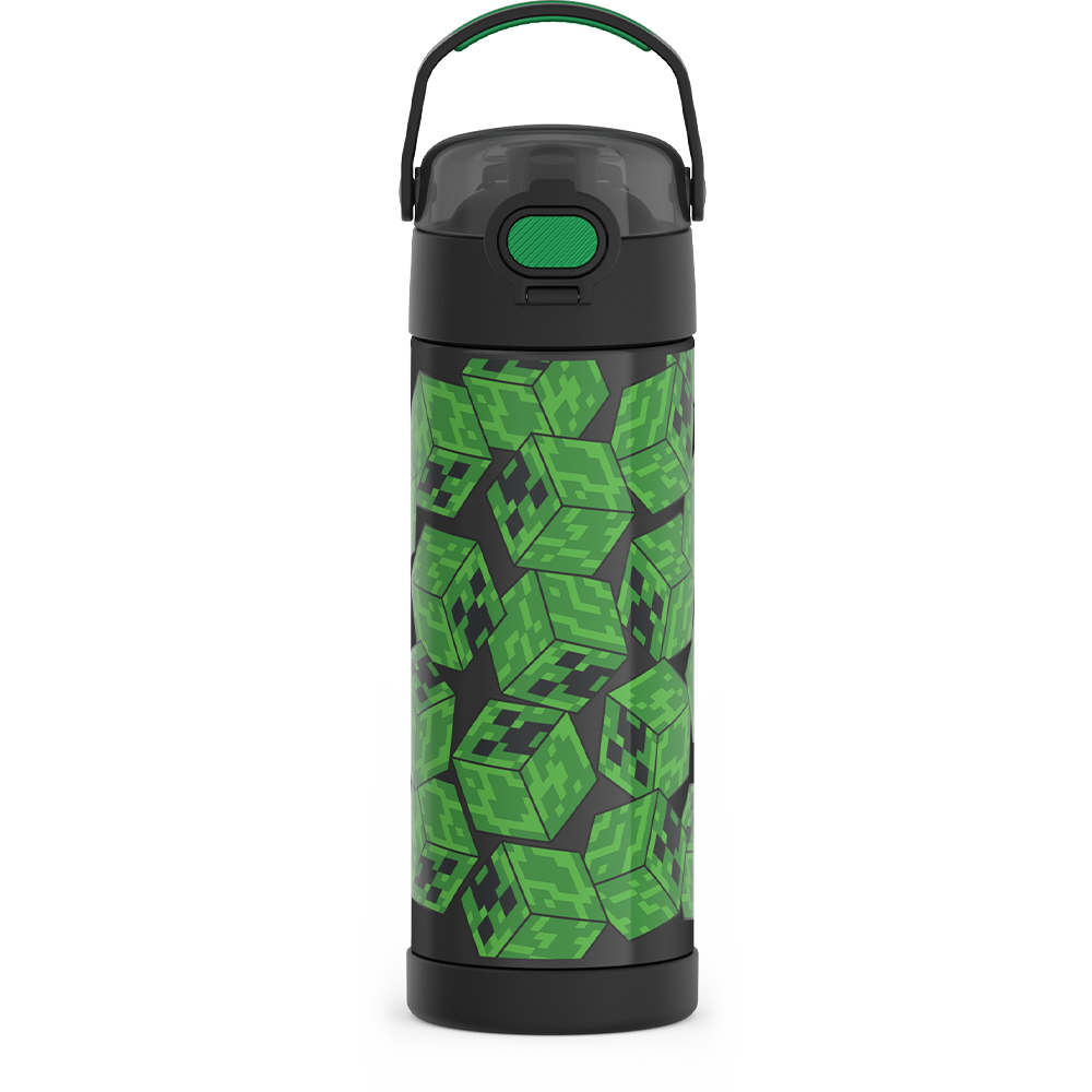16oz FUNtainer® Water Bottle Minecraft