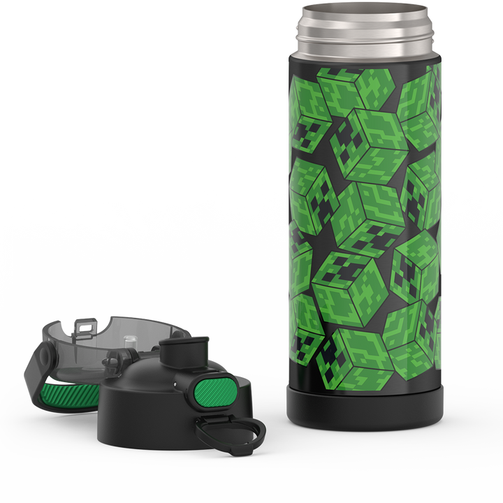 16oz FUNtainer® Water Bottle Minecraft