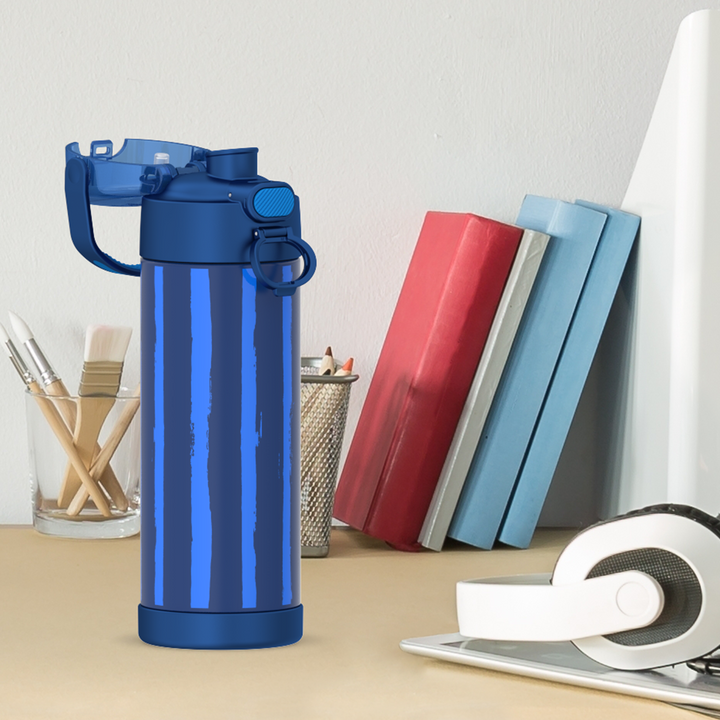 16oz FUNtainer® Water Bottle Patterns with Locking Lid