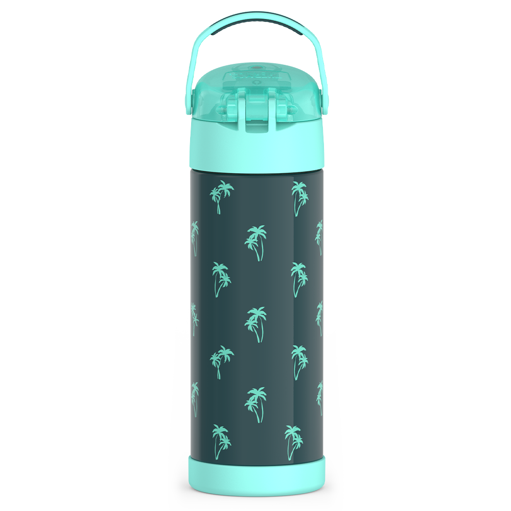 16oz FUNtainer® Water Bottle Patterns with Locking Lid