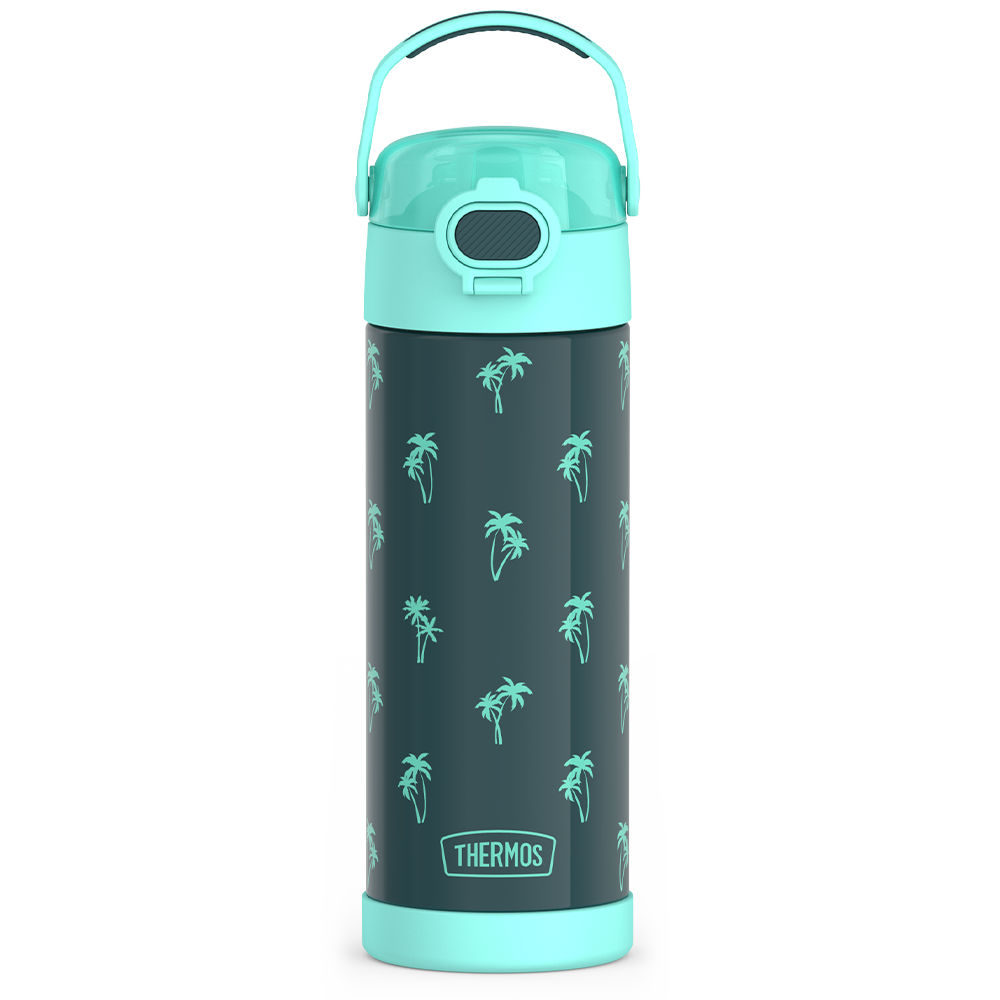 16oz FUNtainer® Water Bottle Patterns with Locking Lid