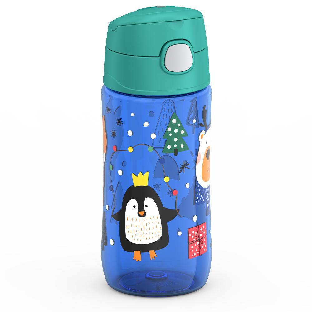 16oz THERMOS® KIDS PLASTIC WATER BOTTLE PENGUIN