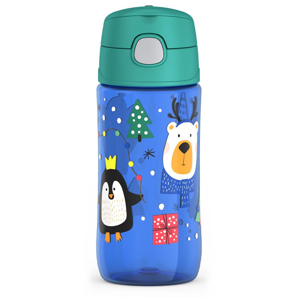 16oz THERMOS® KIDS PLASTIC WATER BOTTLE PENGUIN