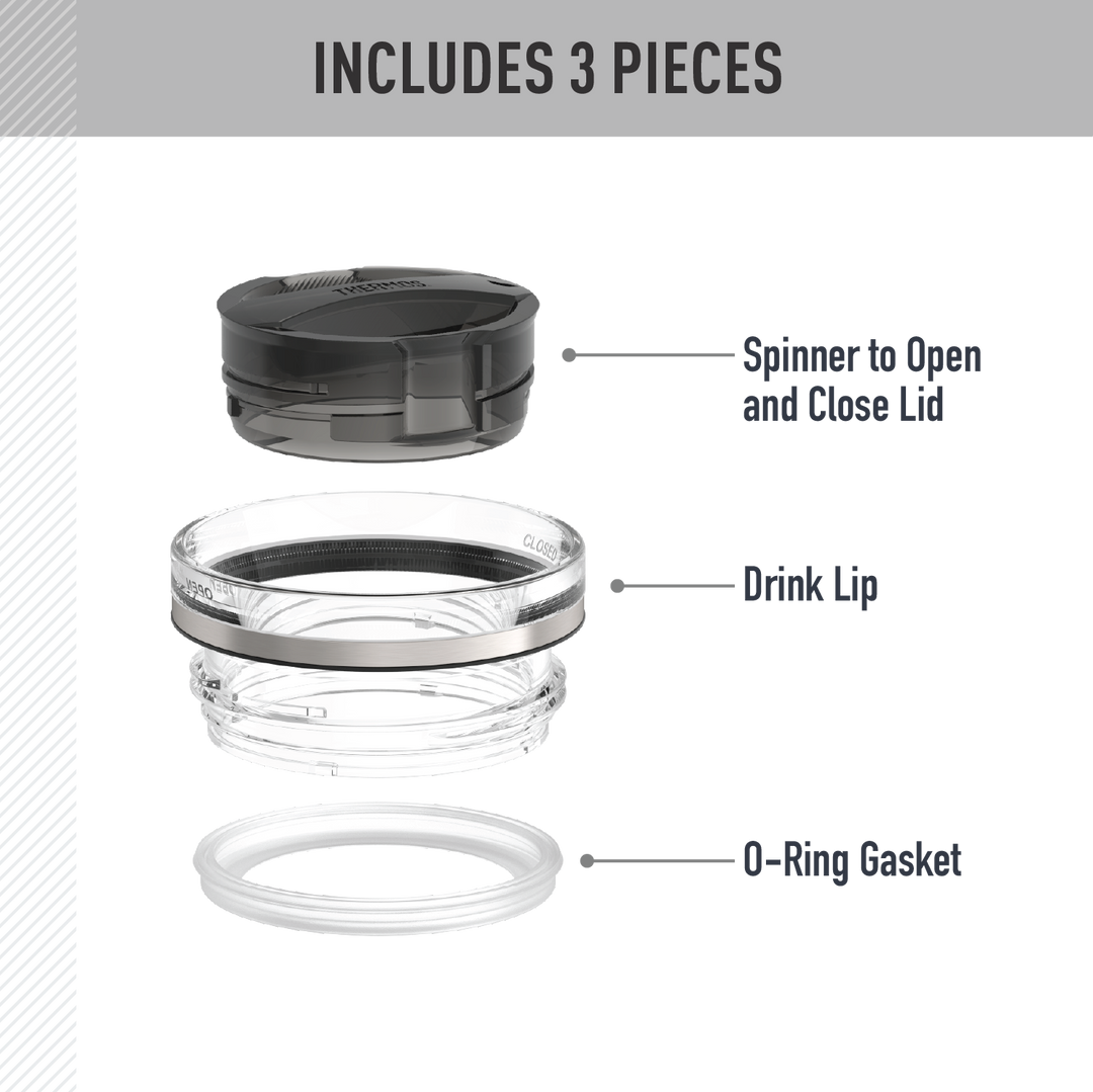 24oz ICON™ TUMBLER TWIST LOCK - REPLACEMENT LID