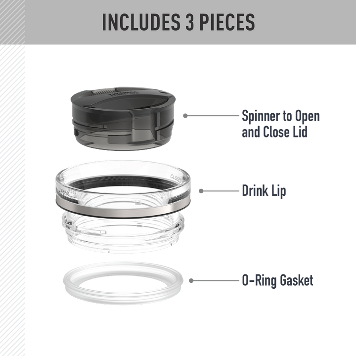 24oz ICON™ TUMBLER TWIST LOCK - REPLACEMENT LID