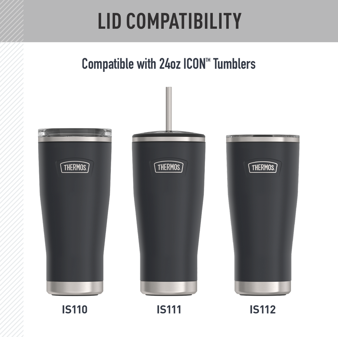 24oz ICON™ TUMBLER TWIST LOCK - REPLACEMENT LID