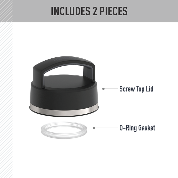 24oz ICON™ WATER BOTTLE SCREW TOP - REPLACEMENT LID