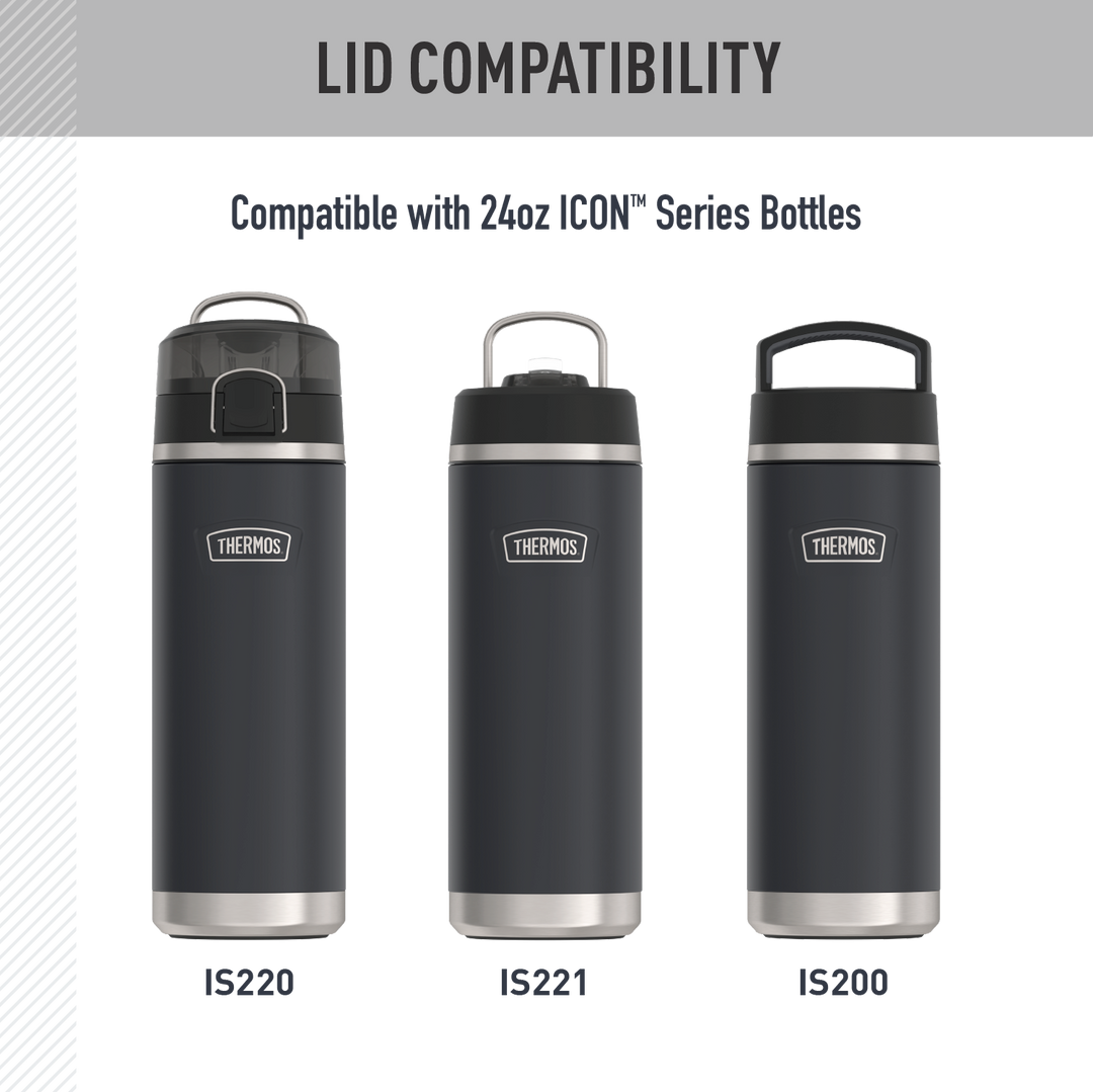 24oz ICON™ WATER BOTTLE SCREW TOP - REPLACEMENT LID