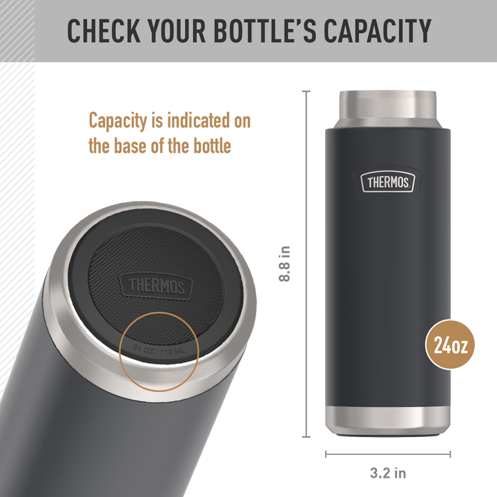 24oz ICON™ WATER BOTTLE SCREW TOP - REPLACEMENT LID