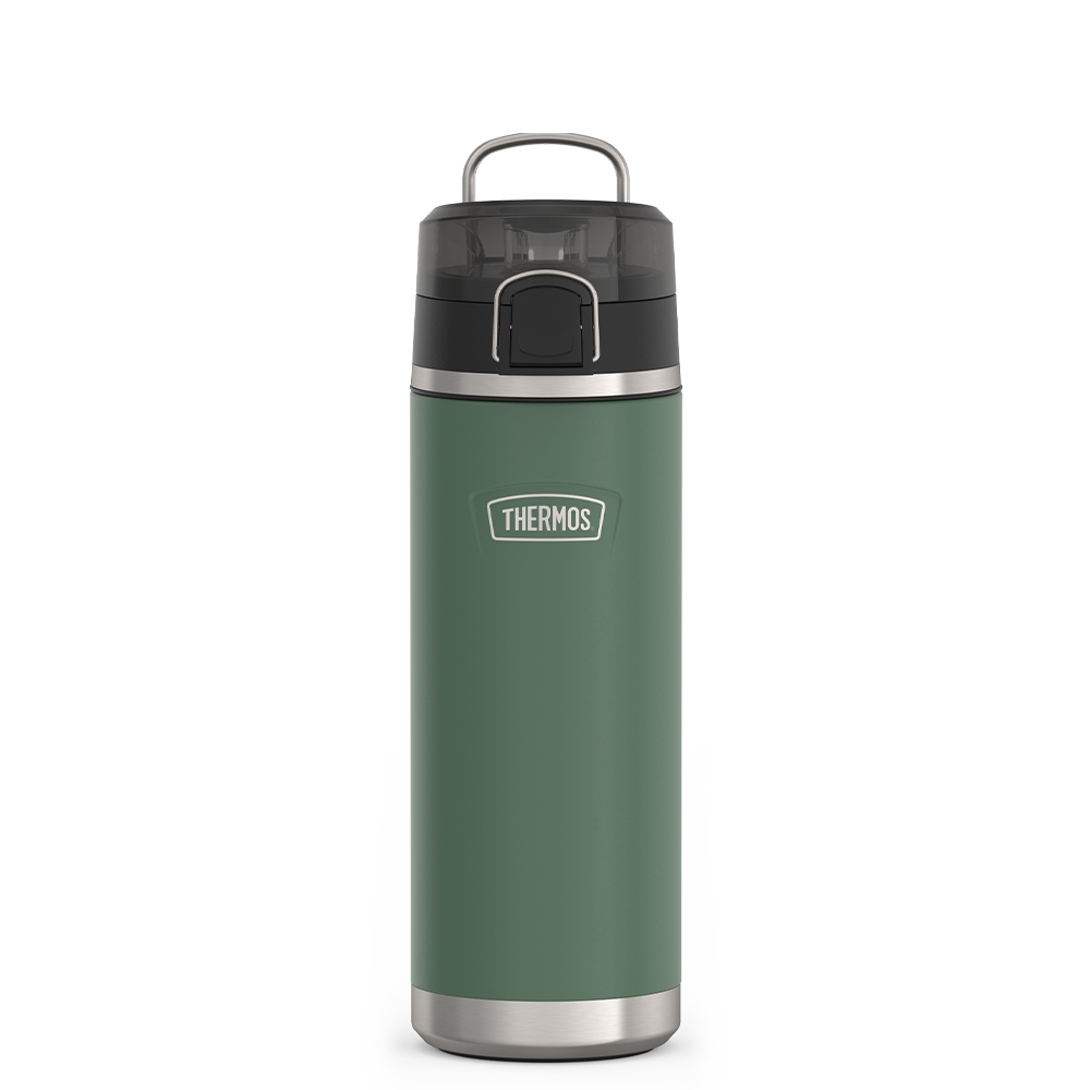 24oz ICON™ WATER BOTTLE WITH SPOUT - ALPINE GREEN