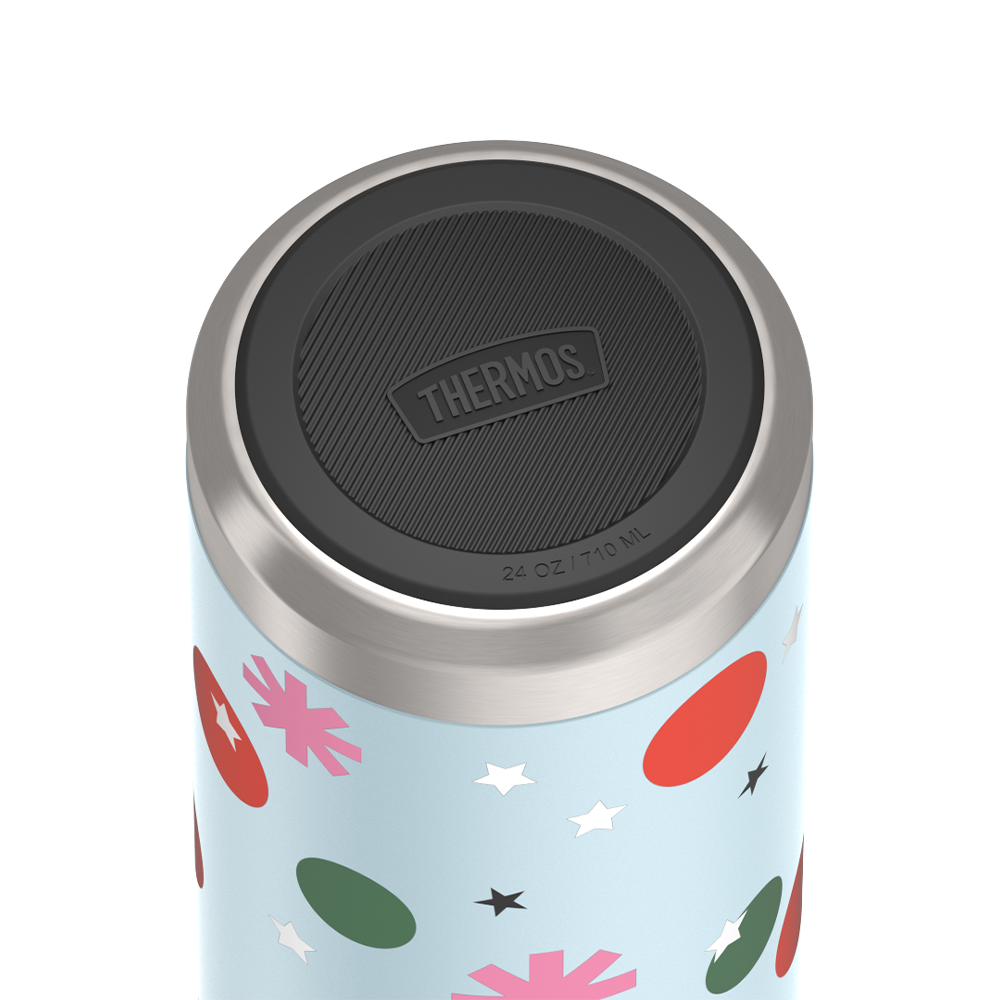 24oz ICON™ WATER BOTTLE WITH SPOUT - HOLIDAY SPARKLE