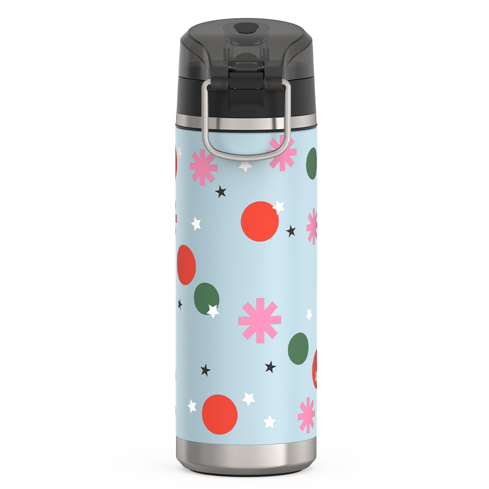24oz ICON™ WATER BOTTLE WITH SPOUT - HOLIDAY SPARKLE