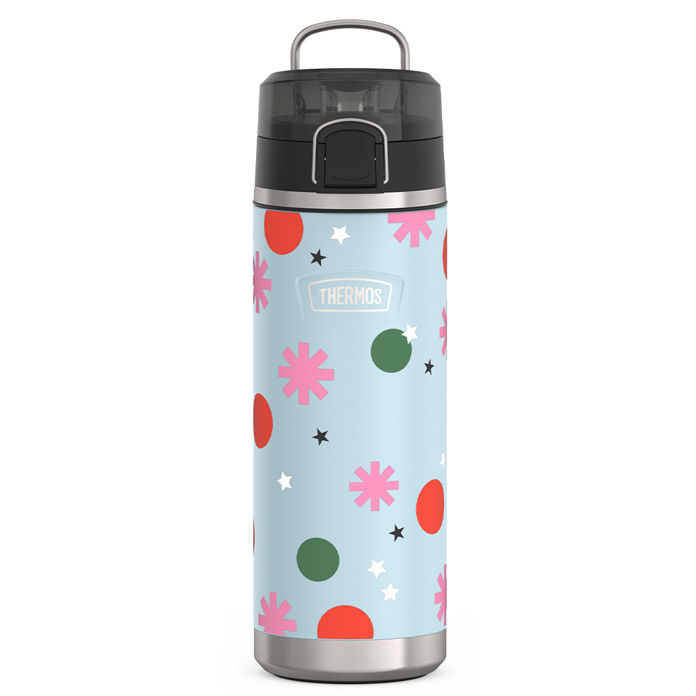 24oz ICON™ WATER BOTTLE WITH SPOUT - HOLIDAY SPARKLE