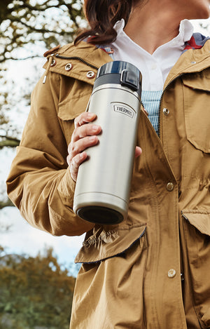 Hiking with Icon Series Water Bottle