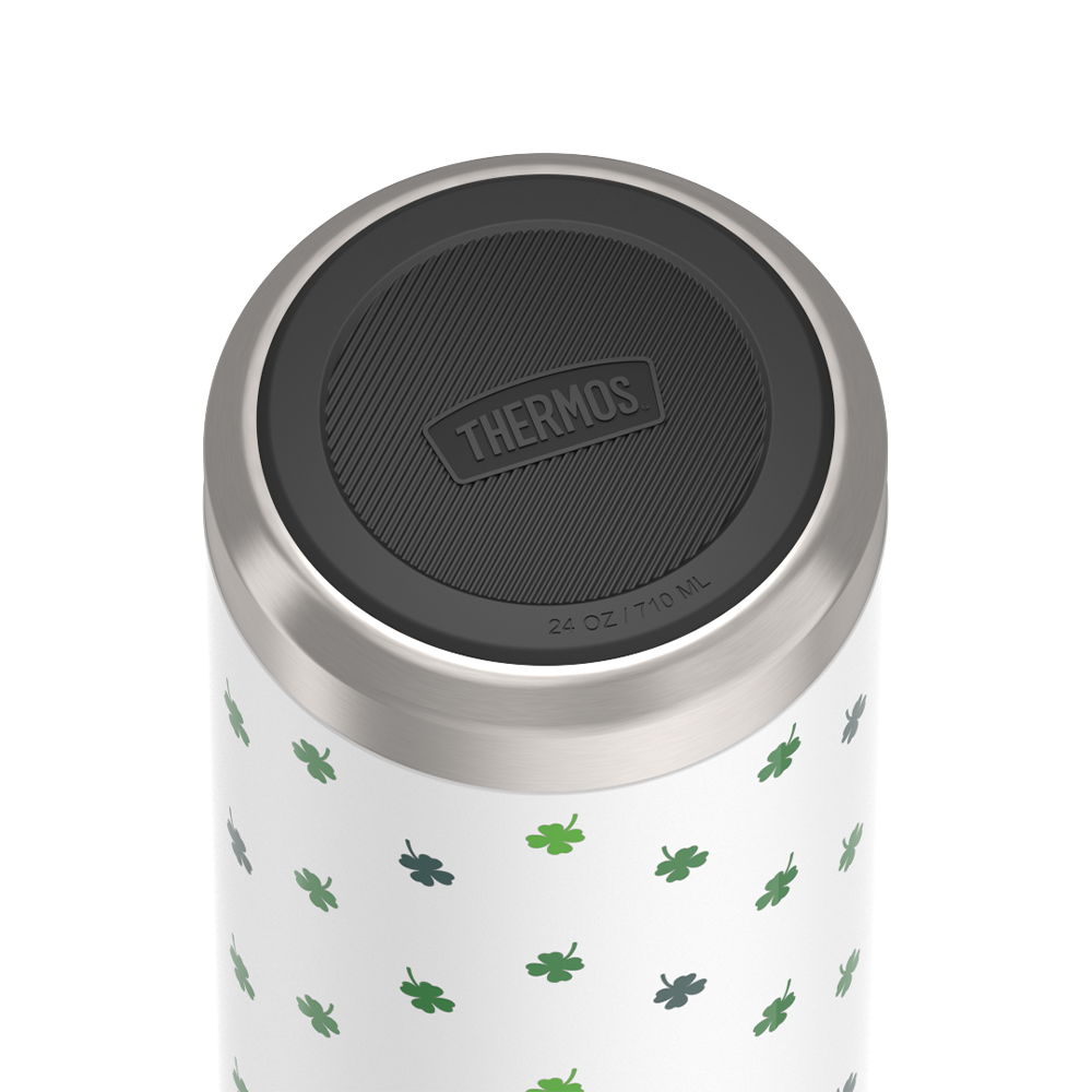 24oz ICON™ WATER BOTTLE WITH SPOUT - SHAMROCKS