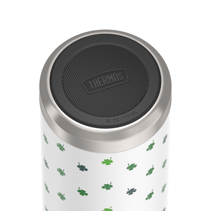 24oz ICON™ WATER BOTTLE WITH SPOUT - SHAMROCKS