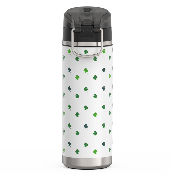 24oz ICON™ WATER BOTTLE WITH SPOUT - SHAMROCKS