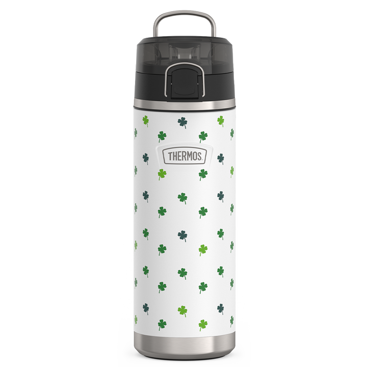 24oz ICON™ WATER BOTTLE WITH SPOUT - SHAMROCKS