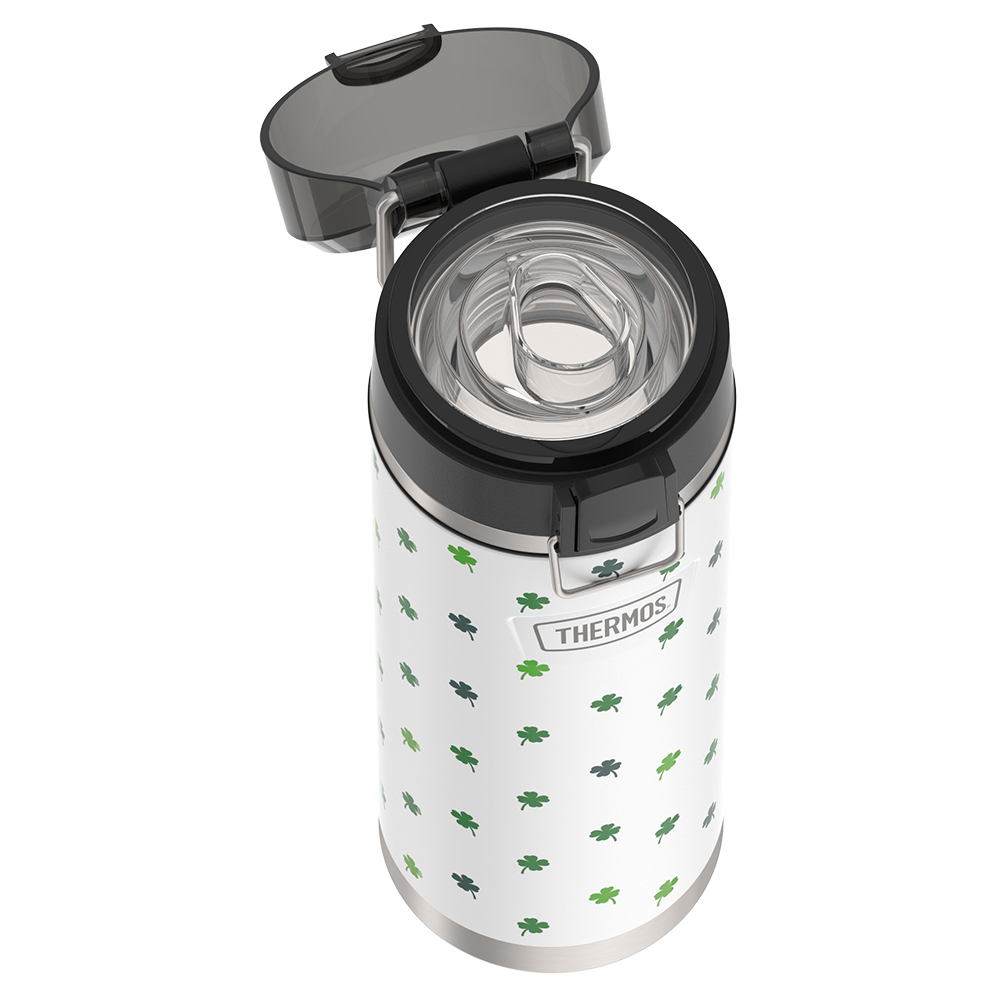24oz ICON™ WATER BOTTLE WITH SPOUT - SHAMROCKS
