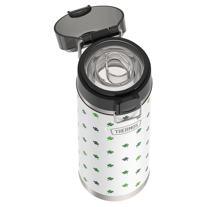 24oz ICON™ WATER BOTTLE WITH SPOUT - SHAMROCKS
