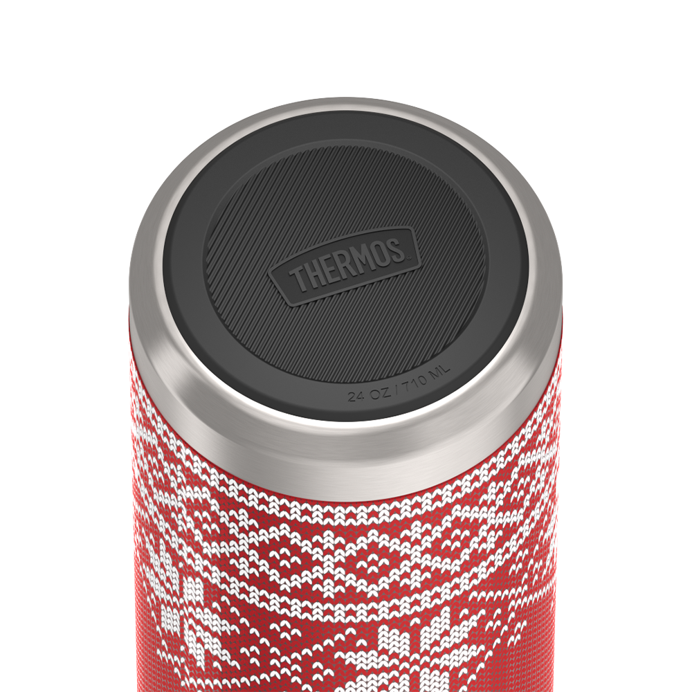 24oz ICON™ WATER BOTTLE WITH SPOUT - CRIMSON CHEER