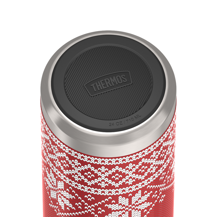 24oz ICON™ WATER BOTTLE WITH SPOUT - CRIMSON CHEER