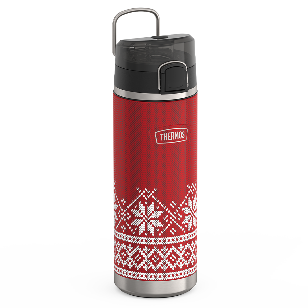 24oz ICON™ WATER BOTTLE WITH SPOUT - CRIMSON CHEER