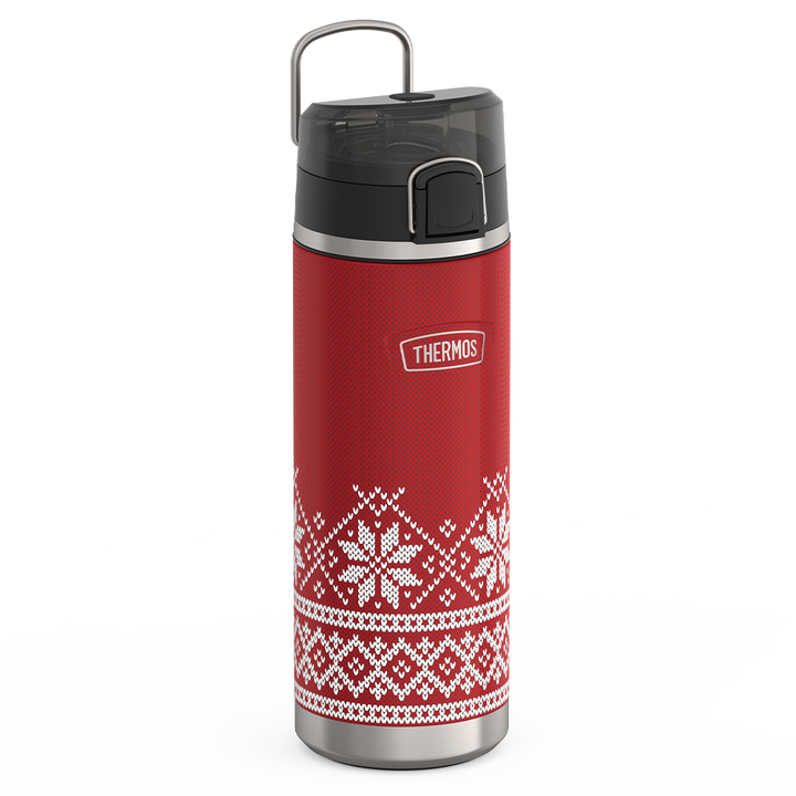 24oz ICON™ WATER BOTTLE WITH SPOUT - CRIMSON CHEER