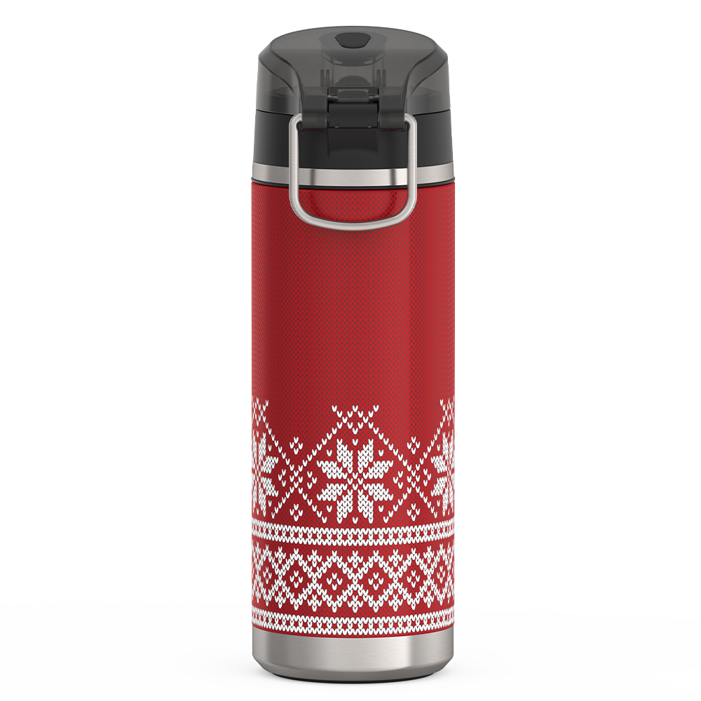 24oz ICON™ WATER BOTTLE WITH SPOUT - CRIMSON CHEER