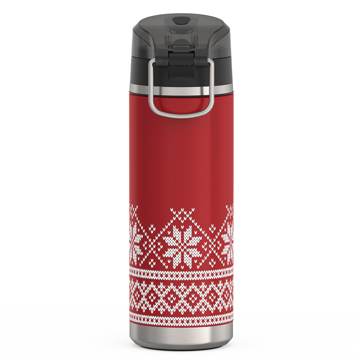24oz ICON™ WATER BOTTLE WITH SPOUT - CRIMSON CHEER