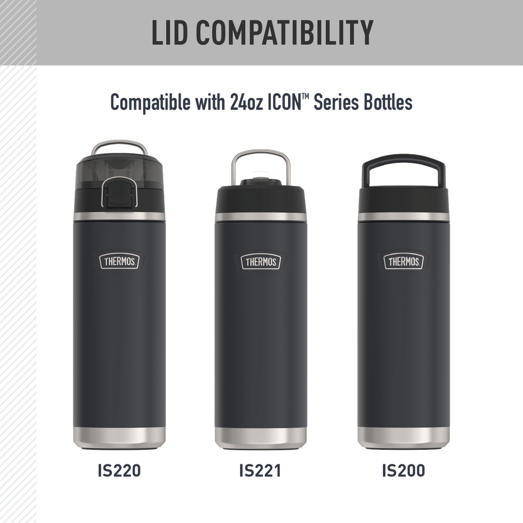 24oz ICON WATER BOTTLE - REPLACEMENT SPOUT LID