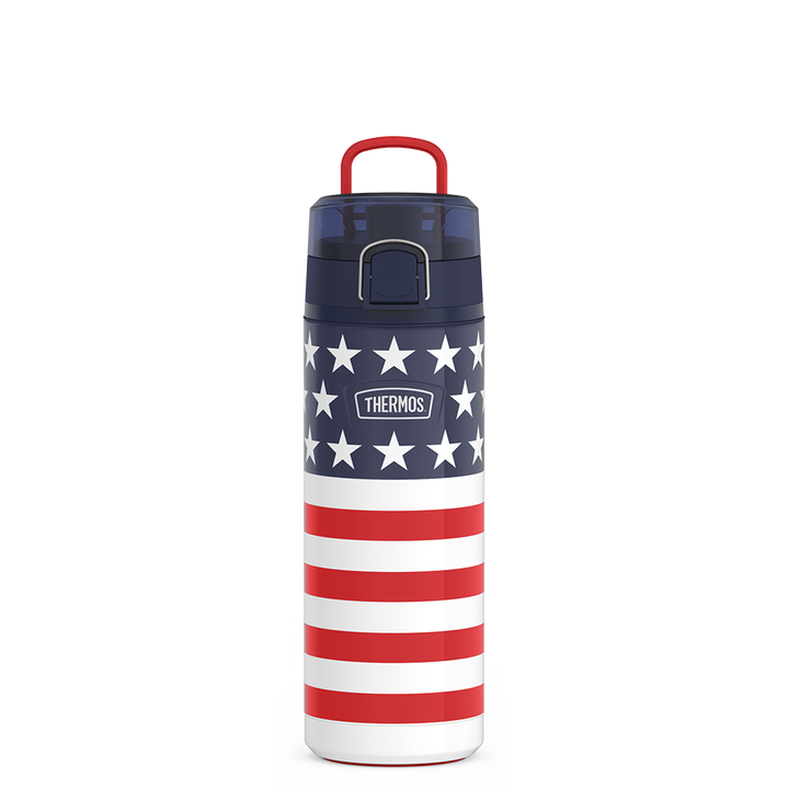 24oz ICON™ WATER BOTTLE WITH SPOUT - AMERICAN FLAG